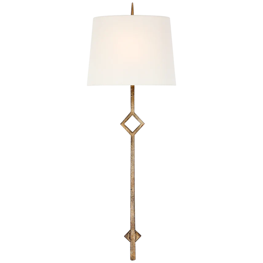 Cranston Wall Sconce- Gilded Iron/ Aged Iron Finishes - Image 4