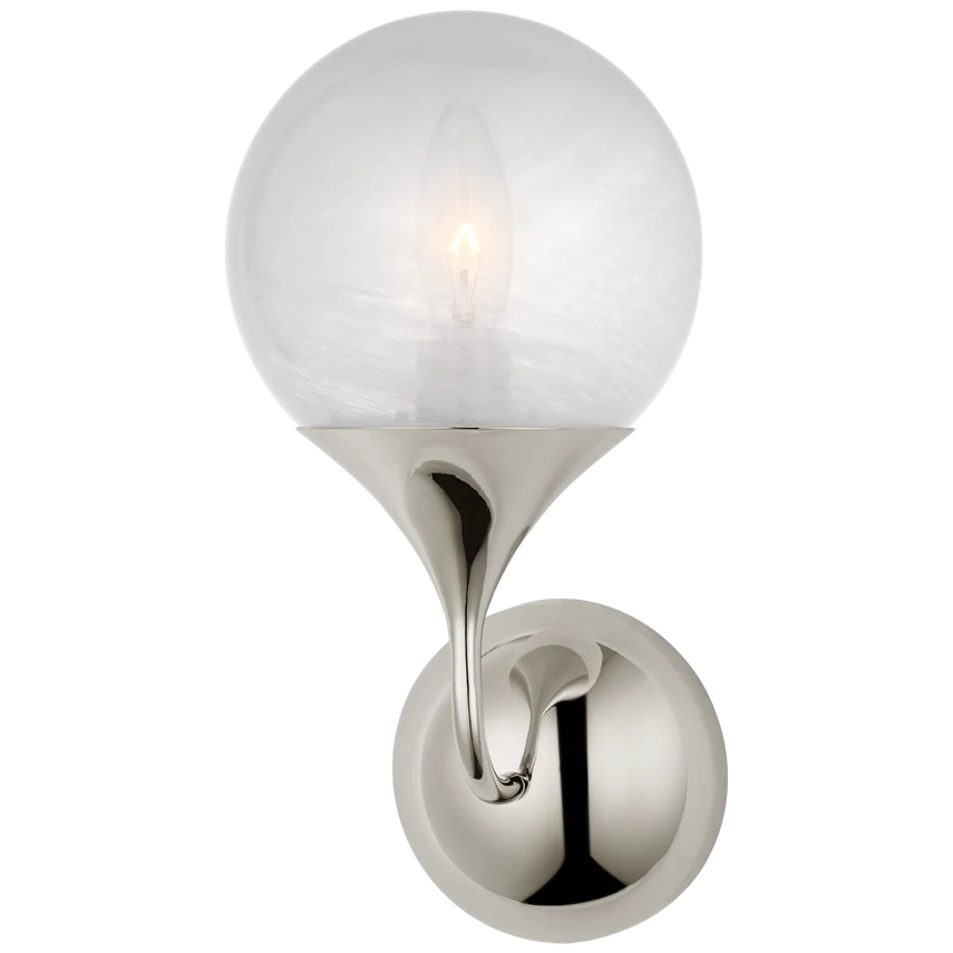 Cristol Wall Sconce - Antique Brass/Nickel - Image 2