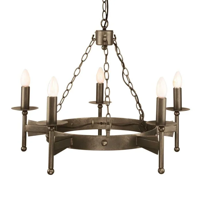 Cromwell Light Chandelier - Old Bronze - 3/5lt - Image 6