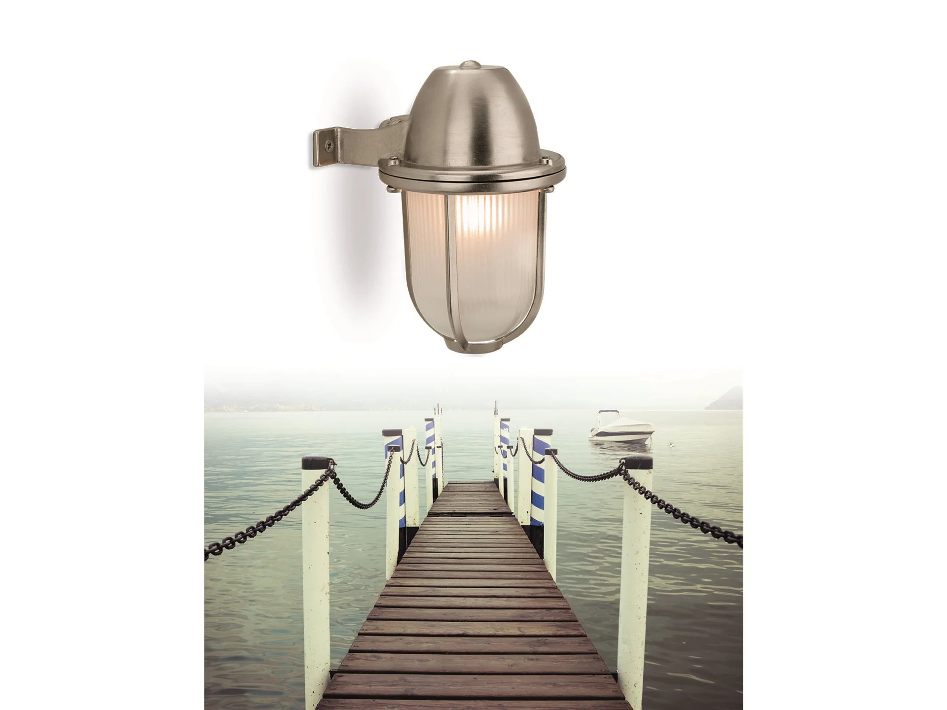 Cromwell  Wall Light- Brass/ Nickel Finish - Image 3