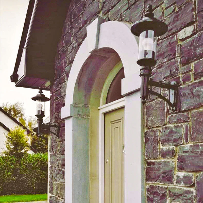 Crossley 1Lt Outdoor Wall Light - Cast Iron - Image 17