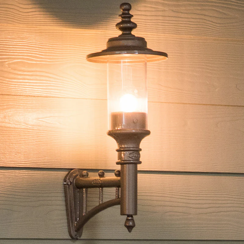Crossley 1Lt Outdoor Wall Light - Cast Iron - Image 18