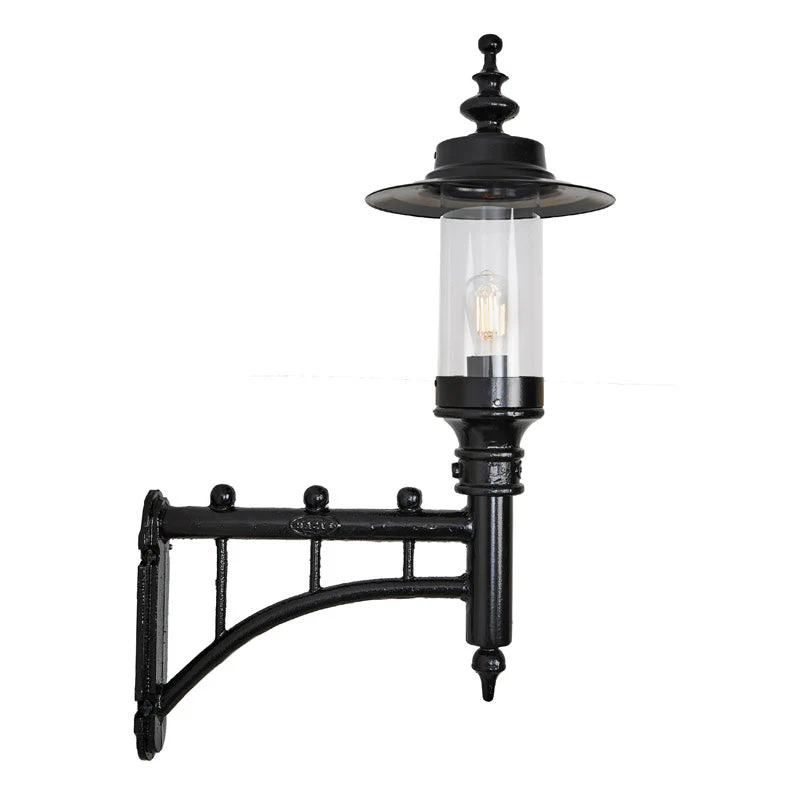 Crossley 1Lt Outdoor Wall Light - Cast Iron - Image 2