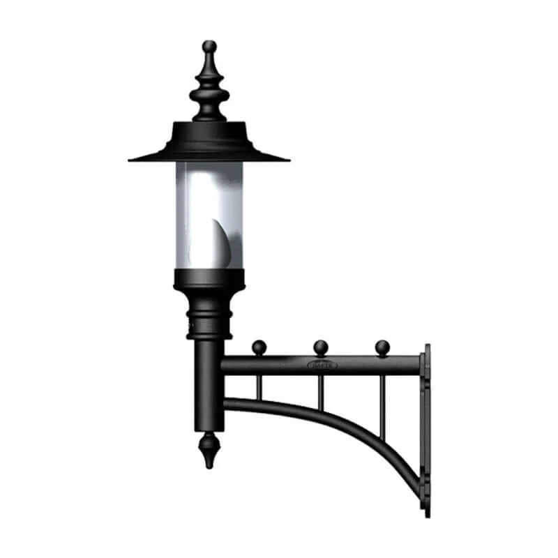 Crossley 1Lt Outdoor Wall Light - Cast Iron - Image 20