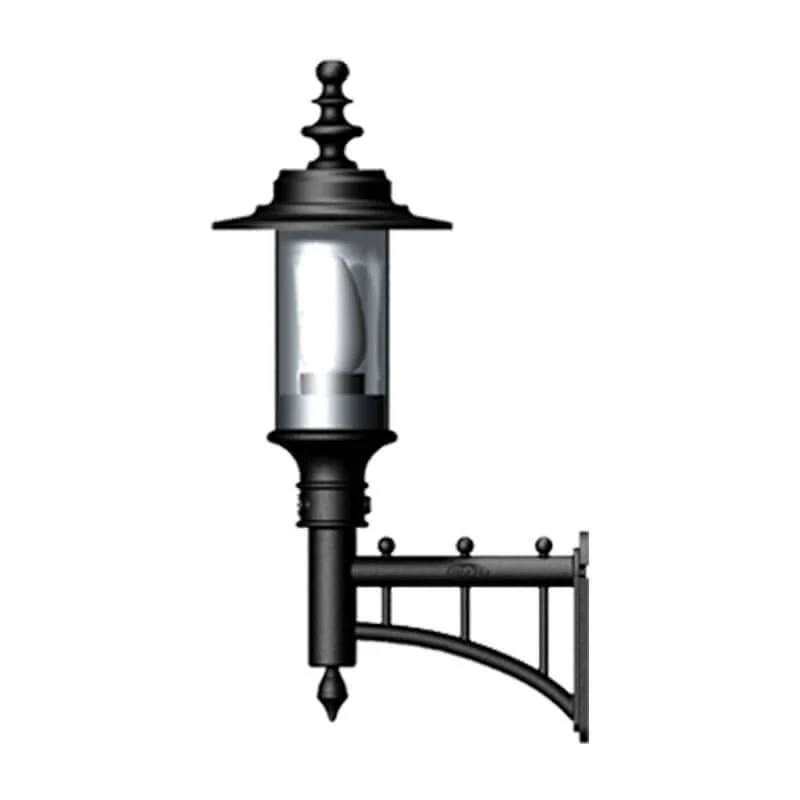 Crossley 1Lt Outdoor Wall Light - Cast Iron - Image 21