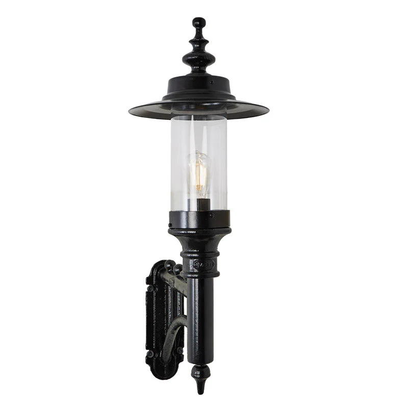 Crossley 1Lt Outdoor Wall Light - Cast Iron - Image 5