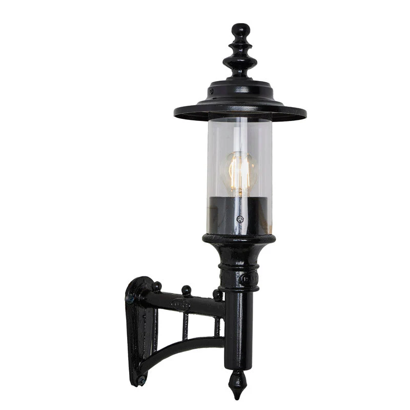 Crossley 1Lt Outdoor Wall Light - Cast Iron - Image 6