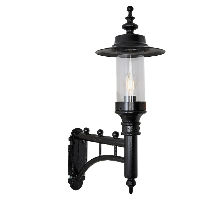 Crossley 1Lt Outdoor Wall Light - Cast Iron - Image 8