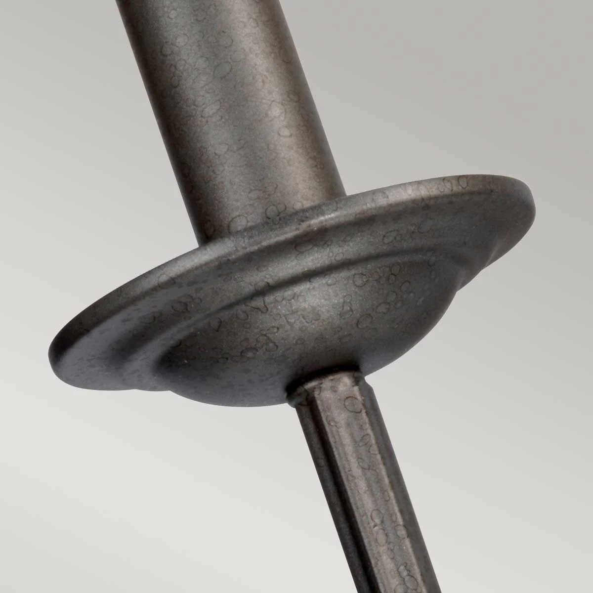 Crown 2 Light Wall Light - Iron Gate IP20 E14 - Image 3