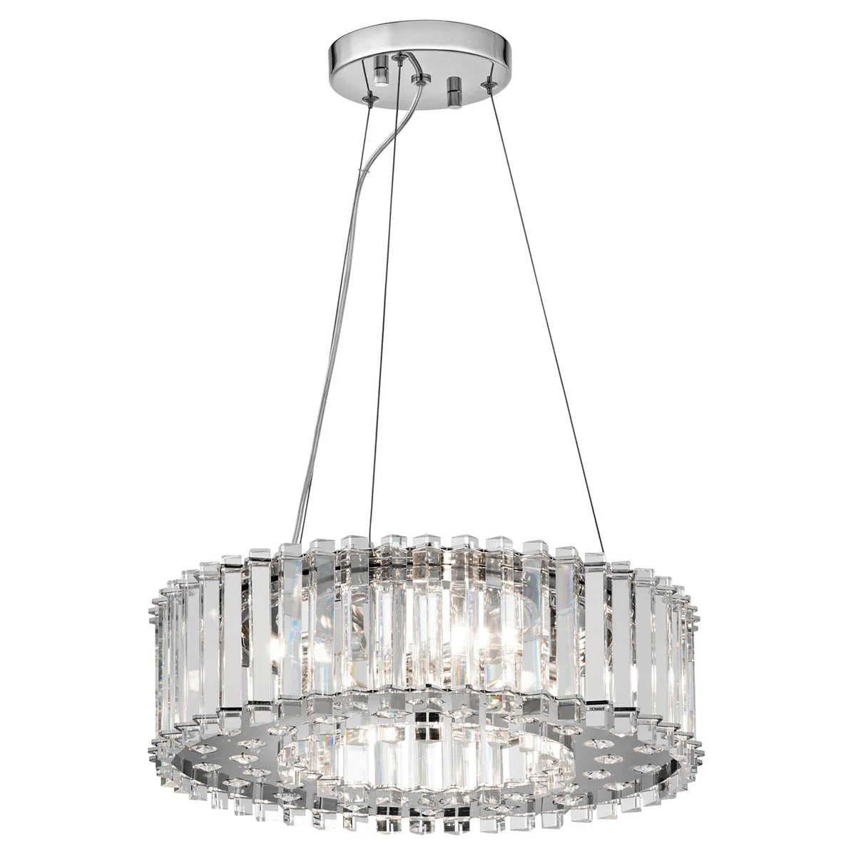 Crystal Skye 2/6/8 Light Mini Pendant IP44 - Image 2