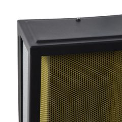 Cuba 1 Light E27 Box Lantern w Mesh Insert - Various Colours - Image 3