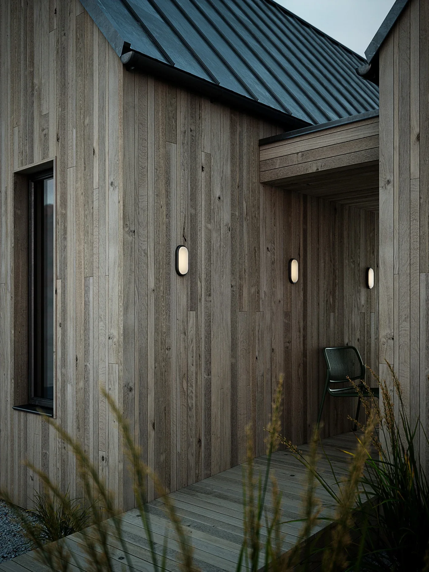 Cuba Outdoor Energy Wall light- Round/ Oval - Image 8