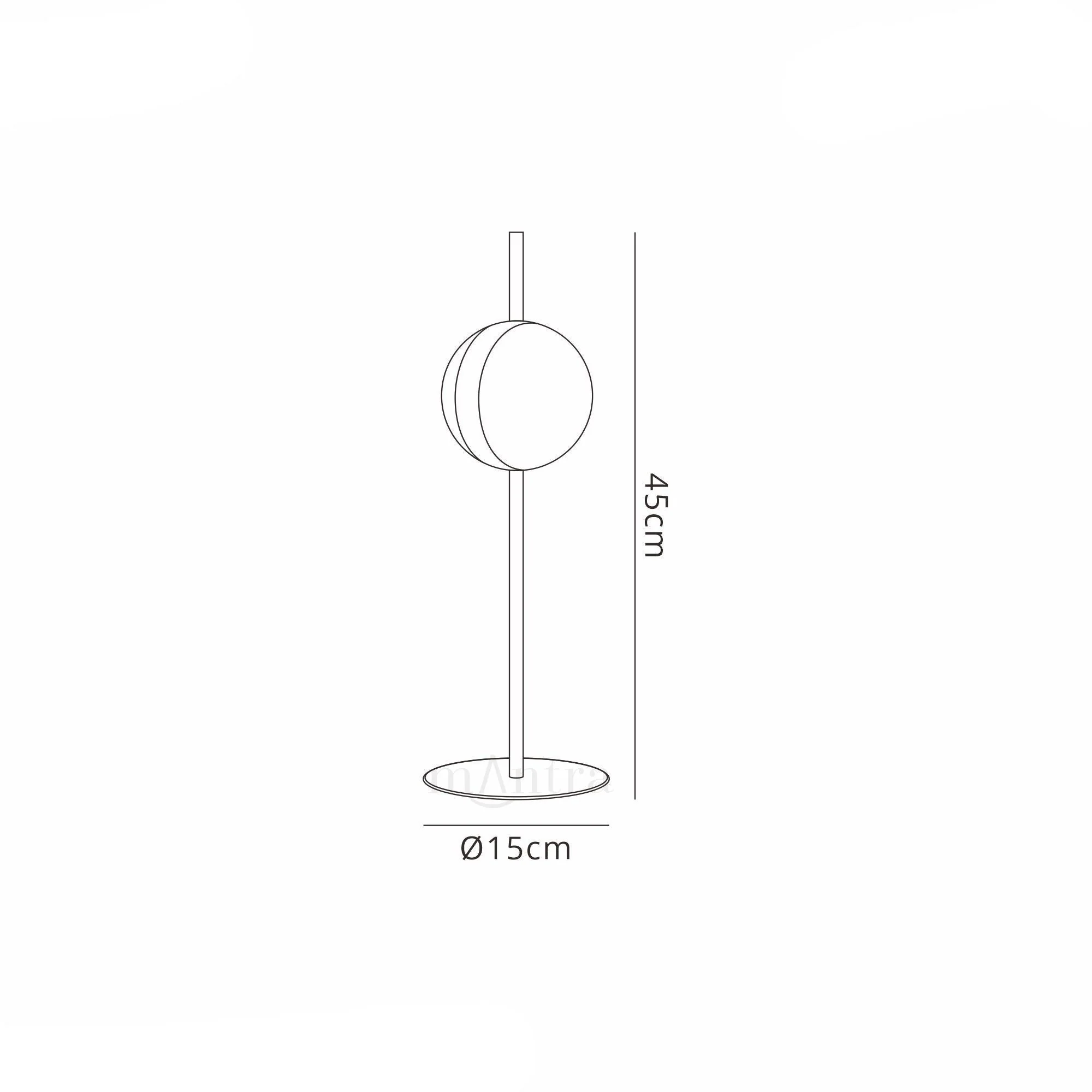 Cuba Table Lamp, 8W LED - Image 4