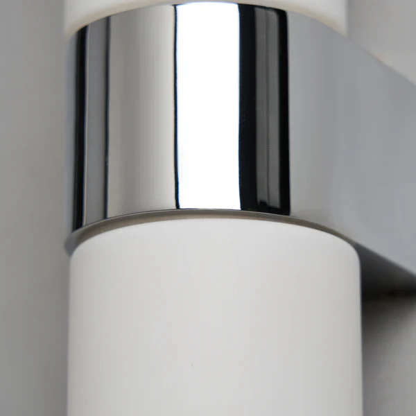 Cuco 6w LED Wall Light IP44 Black/Chrome - Image 4
