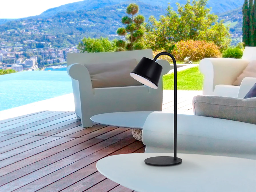 Cuco LED Table Lamp- Black/ White Finishes - Image 3