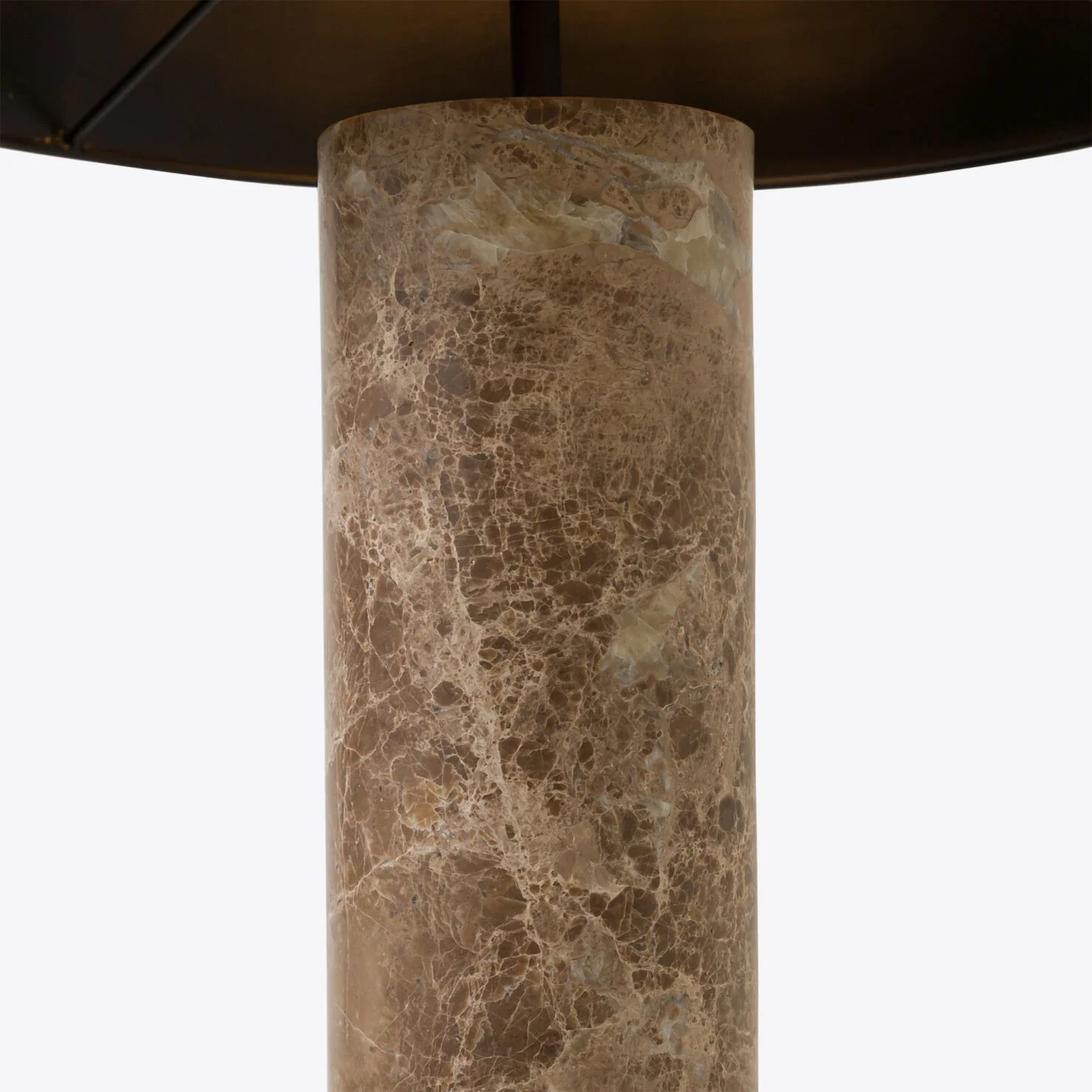 Cusco Marble Table Lamp- Green/ Beige w Various Shades - Image 11