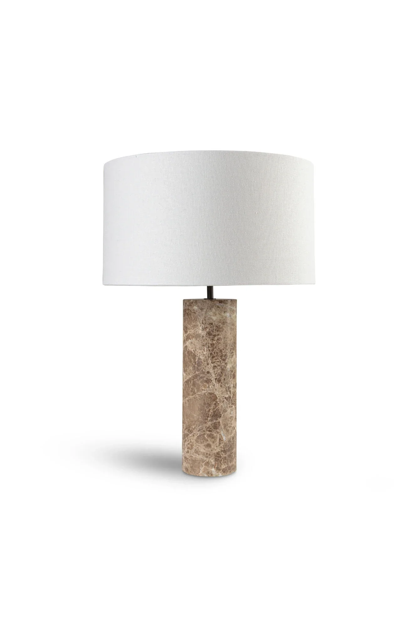 Cusco Marble Table Lamp- Green/ Beige w Various Shades - Image 14