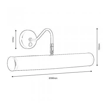 Custer SES Picture Light- Various Finishes - Image 10