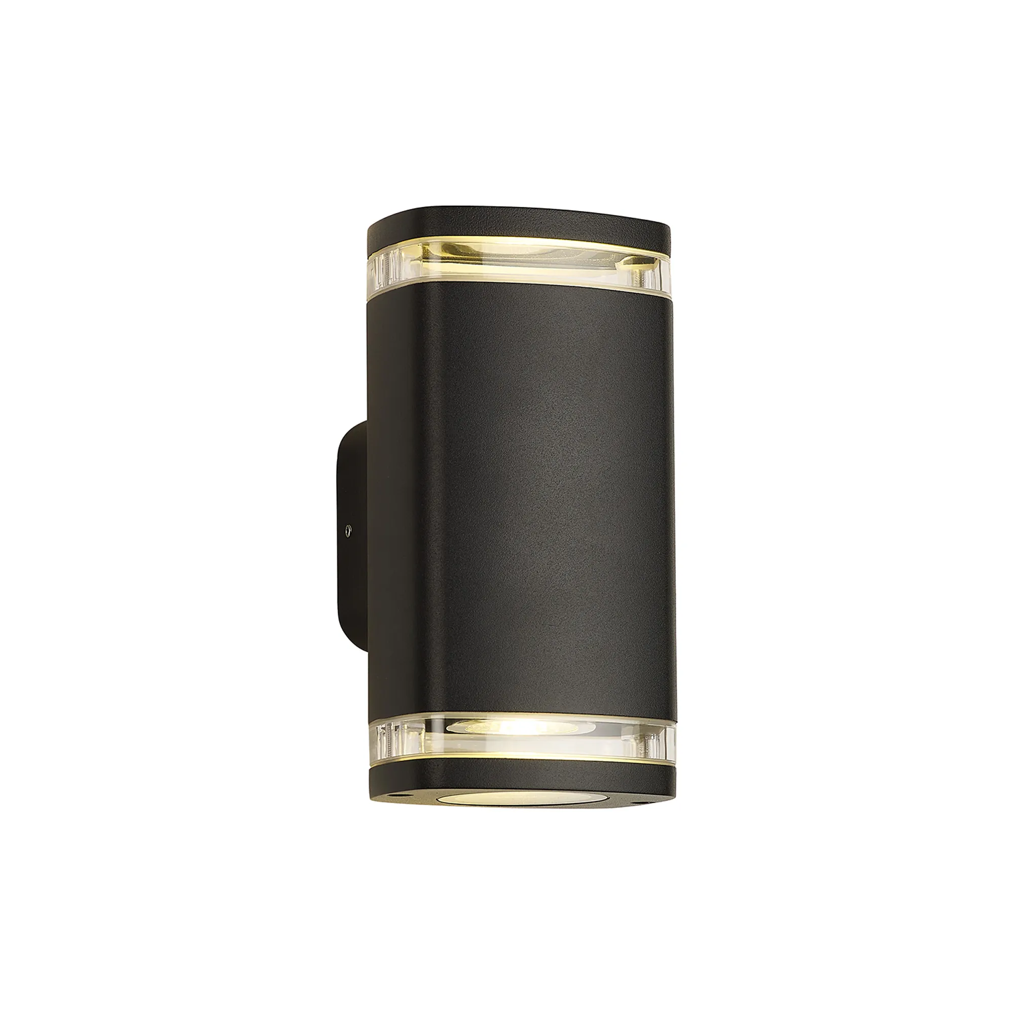 Cutler IP54 Up/Down Wall Light - Grey/Black/Brown - Image 2