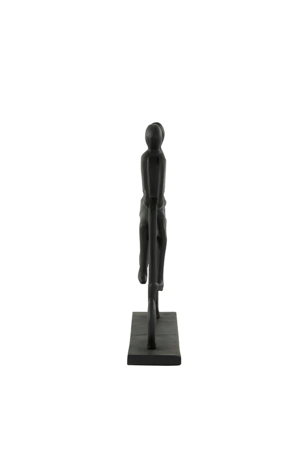 Cycle Ornament - Matt Black Finish - Image 3
