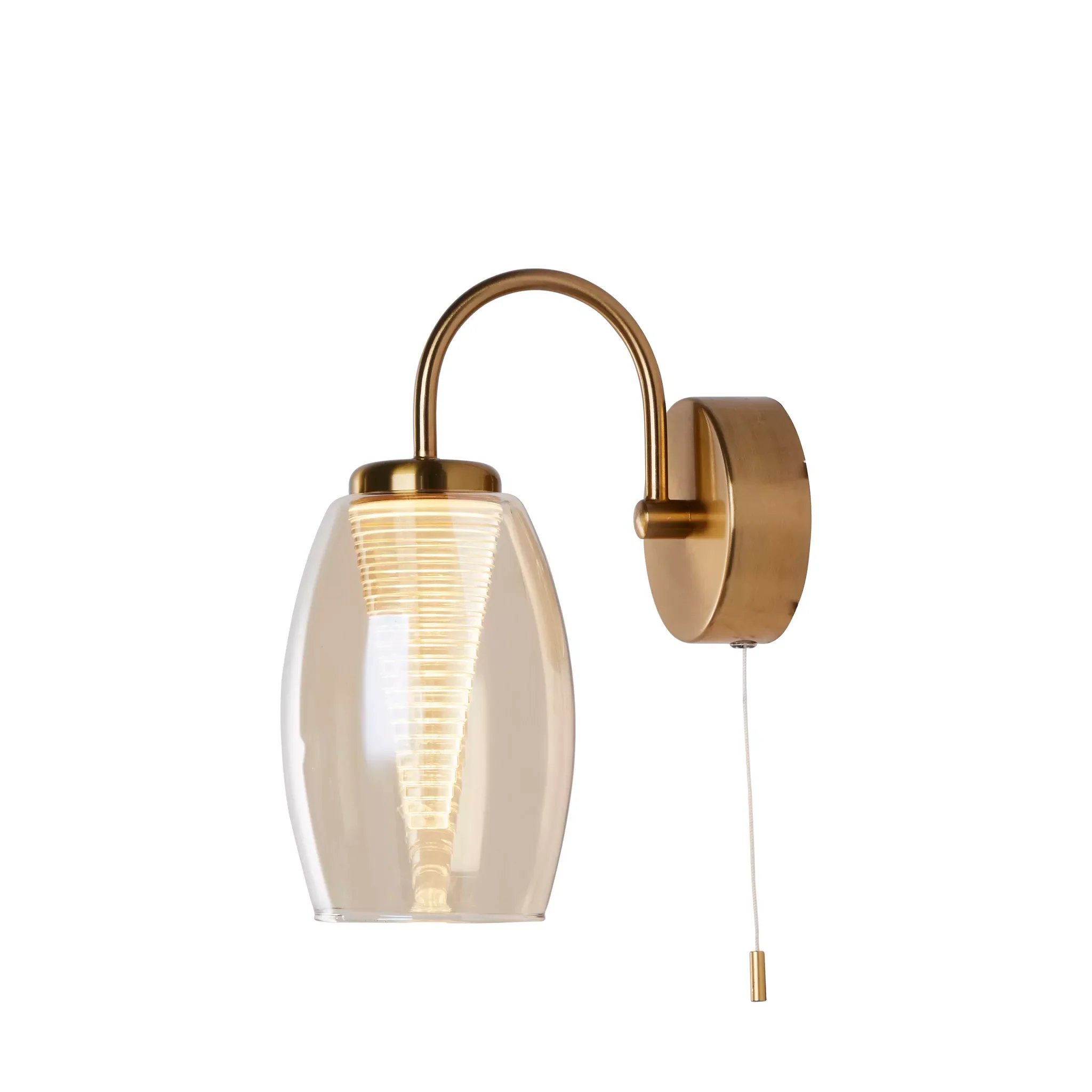 Cyclone Wall Light - Chrome / Bronze Finish - Image 2