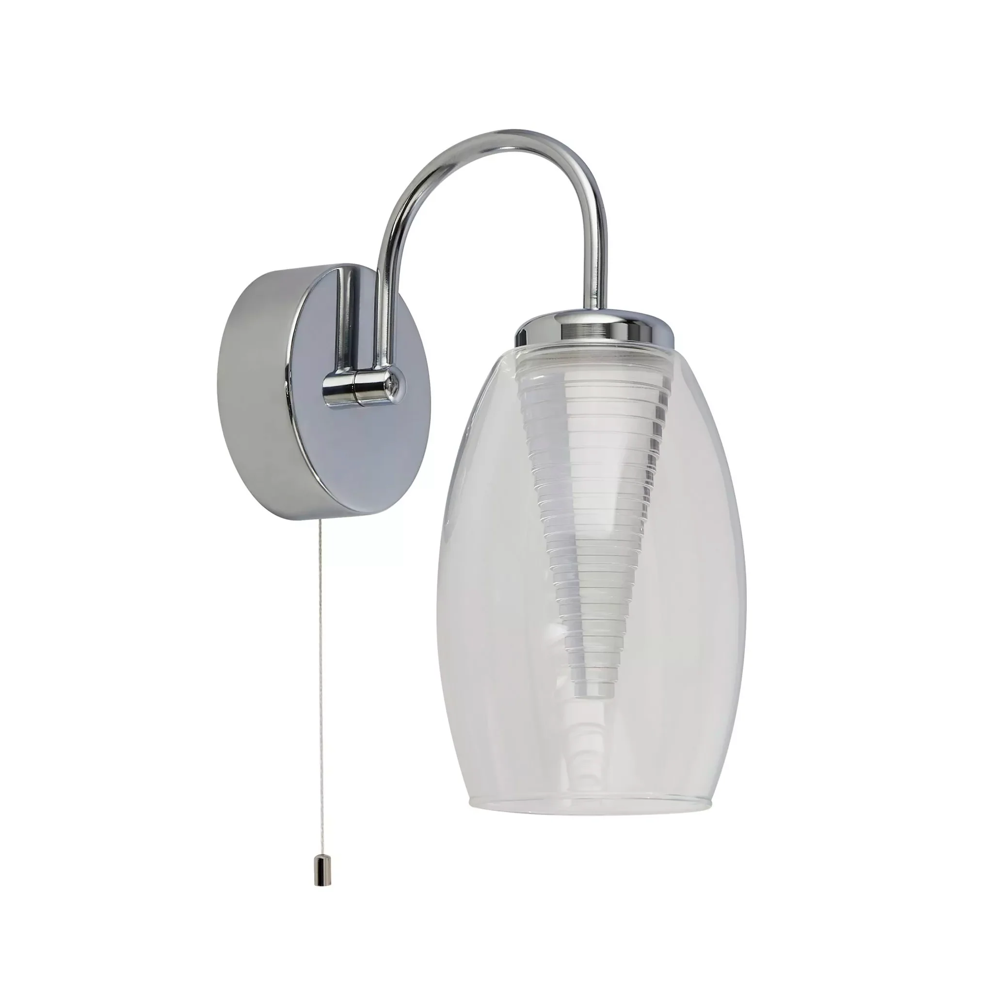 Cyclone Wall Light - Chrome / Bronze Finish - Image 8
