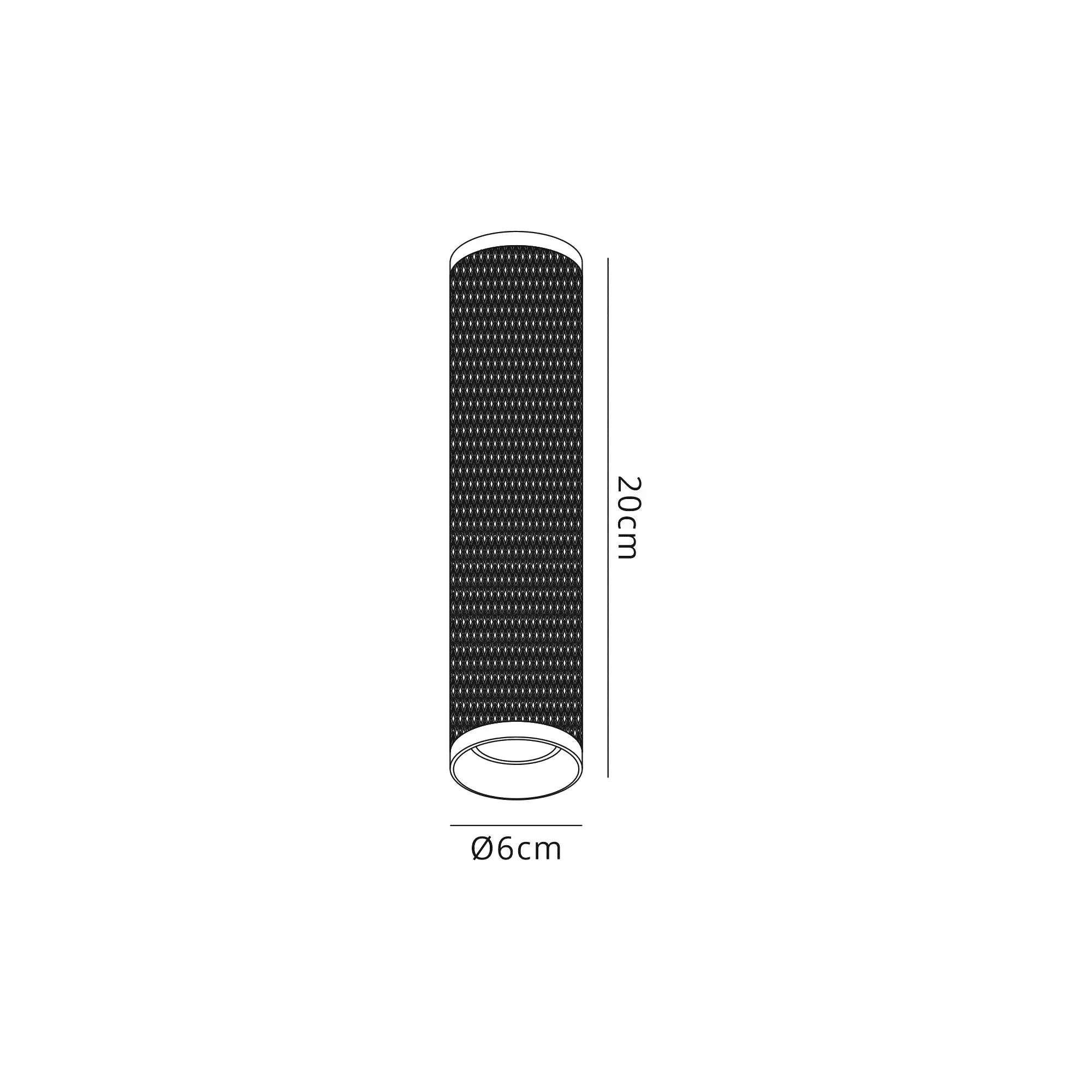Cylo 11/20/30cm Surface Mounted Ceiling Light, 1 x GU10 - Image 6