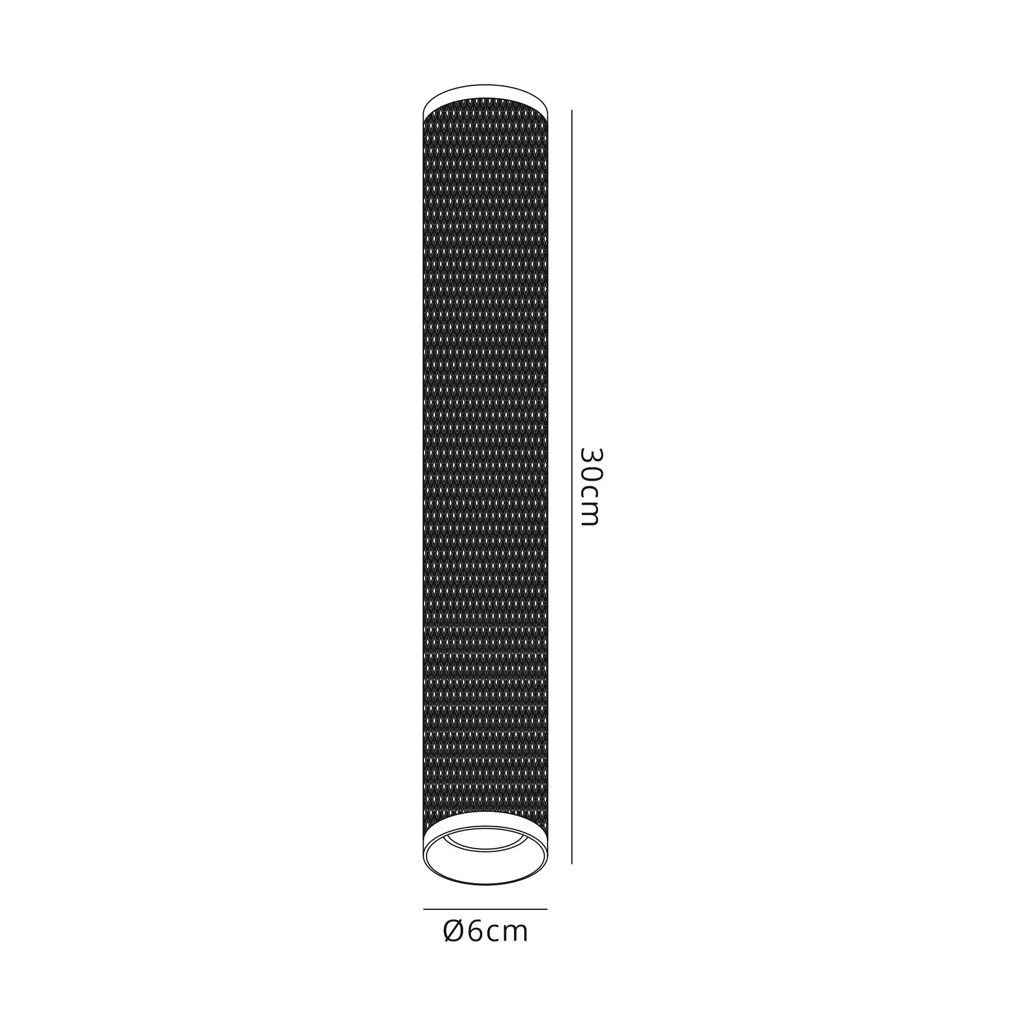 Cylo 11/20/30cm Surface Mounted Ceiling Light, 1 x GU10 - Image 7