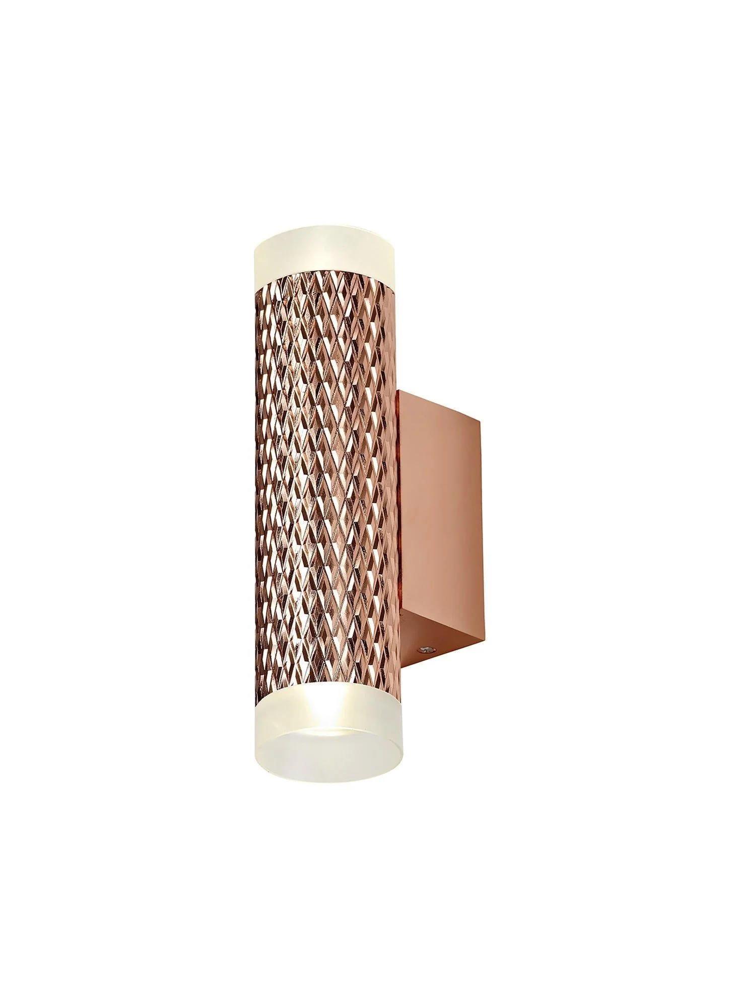Cylo 2 Light Wall Lamp GU10, Black/White/Gold - Image 3