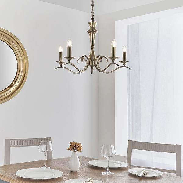 Dafne 5/8Lt Pendant - Various Finishes - Image 7