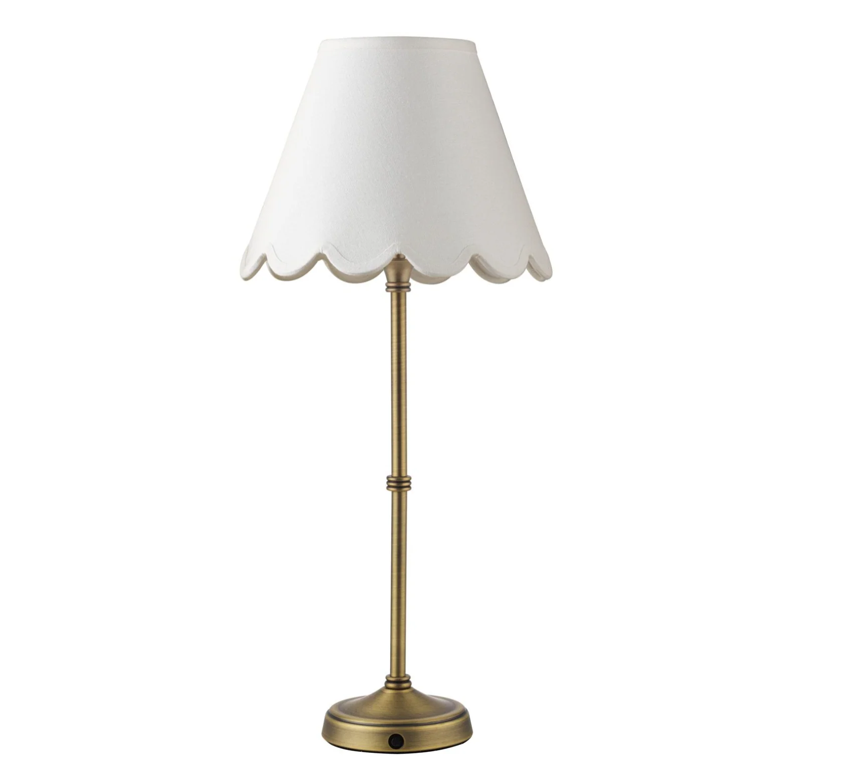 Dahl Rechargeable Table Lamp Complete With Shade- Various Finishes - Image 17