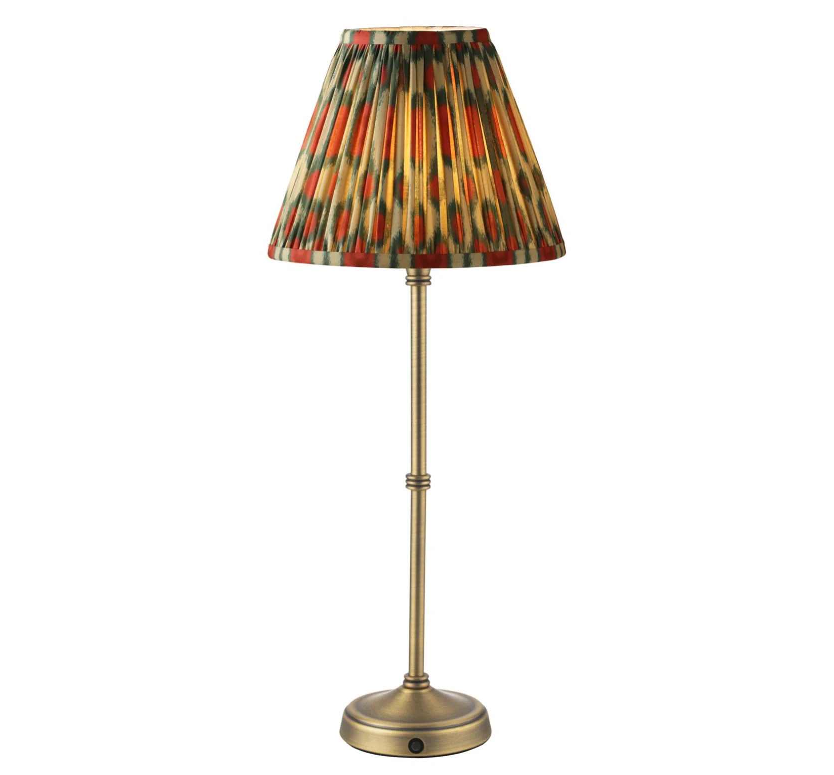 Dahl Rechargeable Table Lamp Complete With Shade- Various Finishes - Image 3