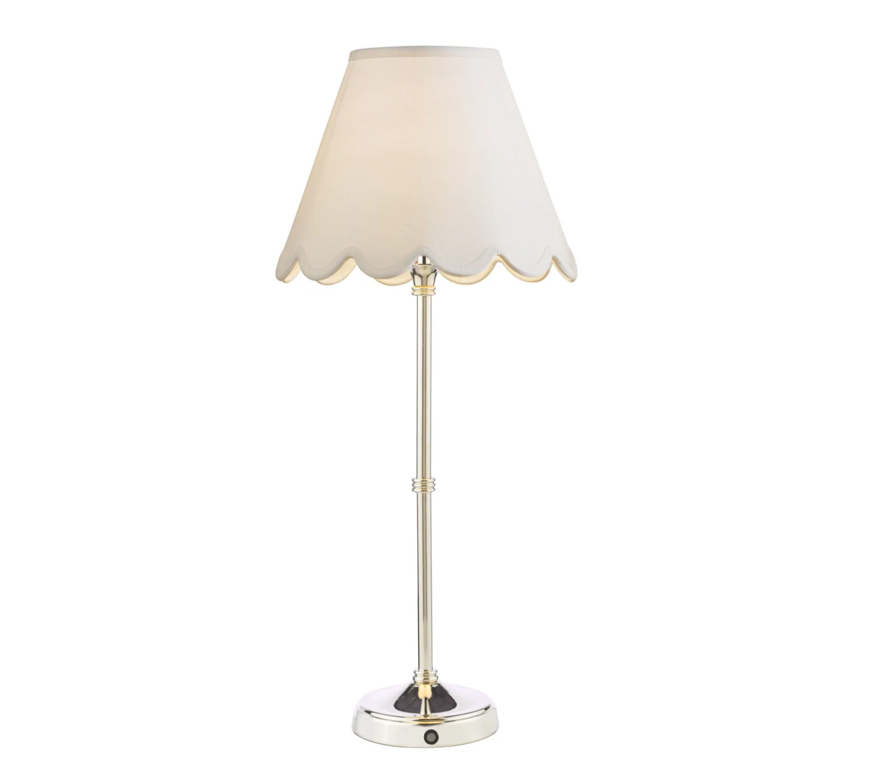 Dahl Rechargeable Table Lamp Complete With Shade- Various Finishes - Image 4