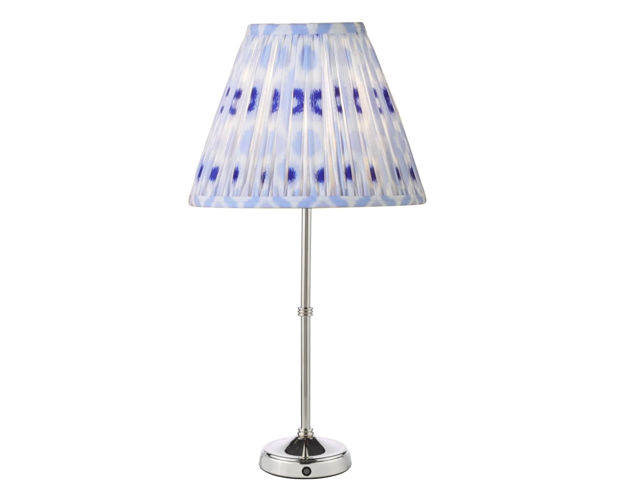 Dahl Rechargeable Table Lamp Complete With Shade- Various Finishes - Image 5