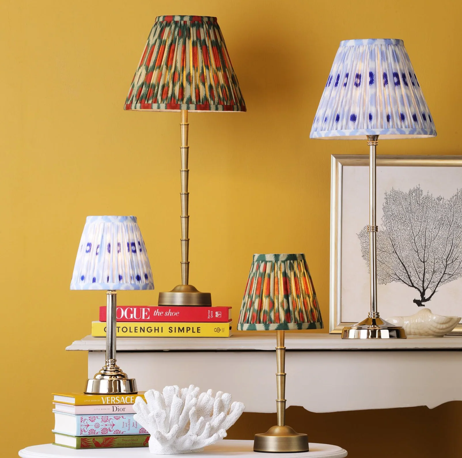 Dahl Rechargeable Table Lamp Complete With Shade- Various Finishes - Image 6