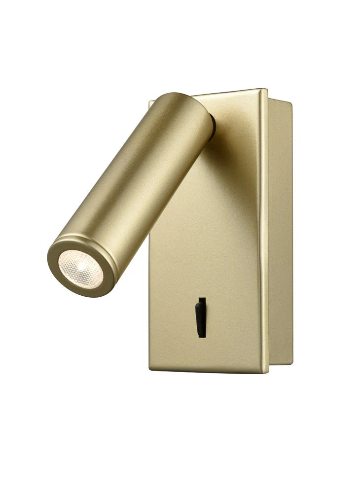 Daley LED Reading Light Recess/Surface LED
Gold Colour/Satin Nickel - Image 3