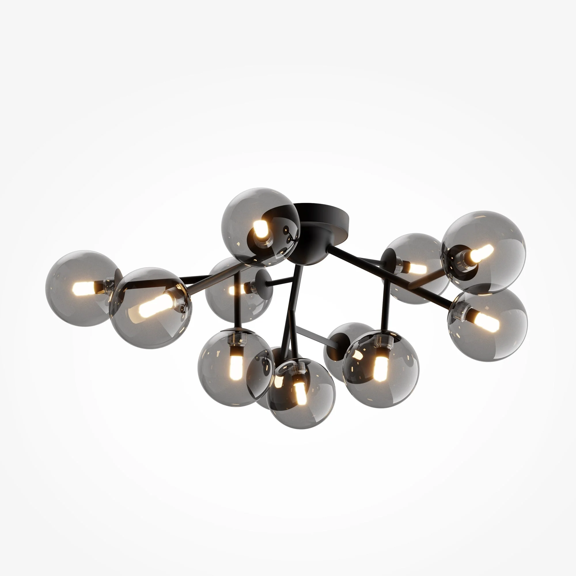 Dallas 12lt/20lt Semi-Flush Ceiling Light - Various Finishes - Image 10