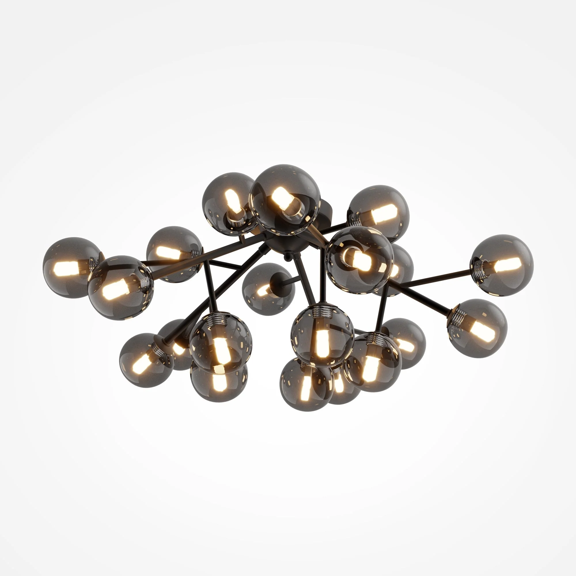 Dallas 12lt/20lt Semi-Flush Ceiling Light - Various Finishes - Image 12