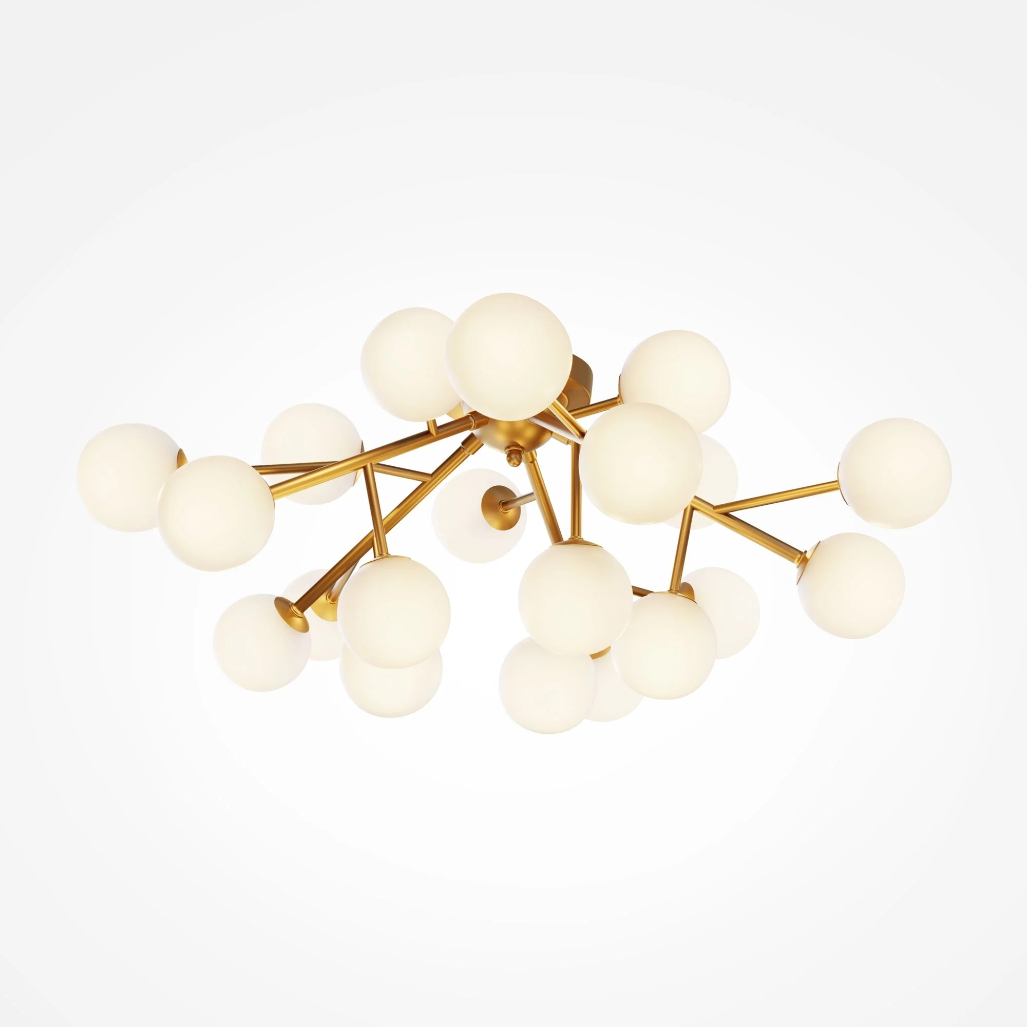 Dallas 12lt/20lt Semi-Flush Ceiling Light - Various Finishes - Image 13