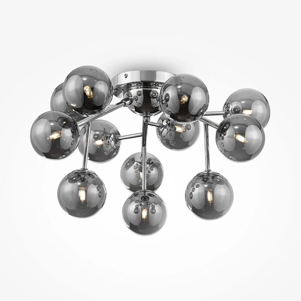 Dallas 12lt/20lt Semi-Flush Ceiling Light - Various Finishes - Image 16