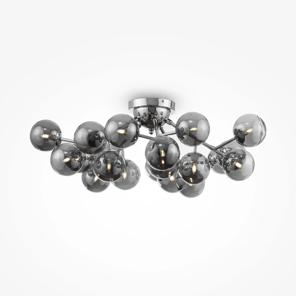Dallas 12lt/20lt Semi-Flush Ceiling Light - Various Finishes - Image 18