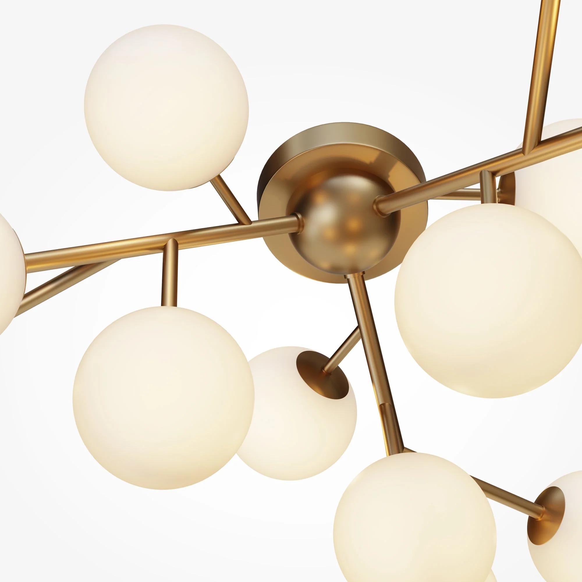 Dallas 12lt/20lt Semi-Flush Ceiling Light - Various Finishes - Image 4