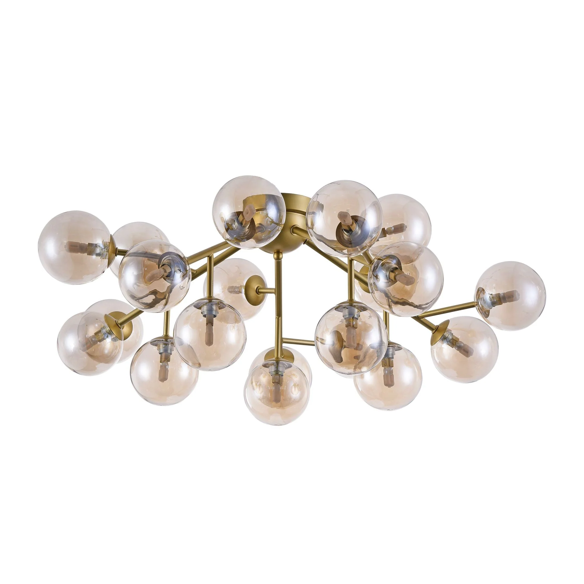 Dallas 12lt/20lt Semi-Flush Ceiling Light - Various Finishes - Image 5