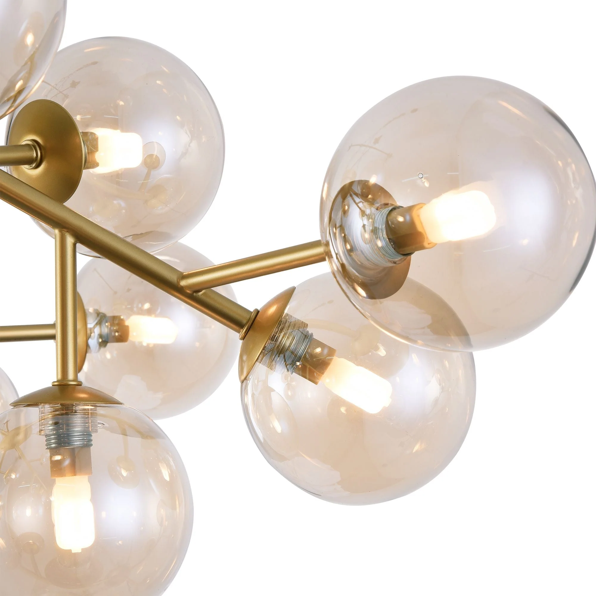 Dallas 12lt/20lt Semi-Flush Ceiling Light - Various Finishes - Image 6