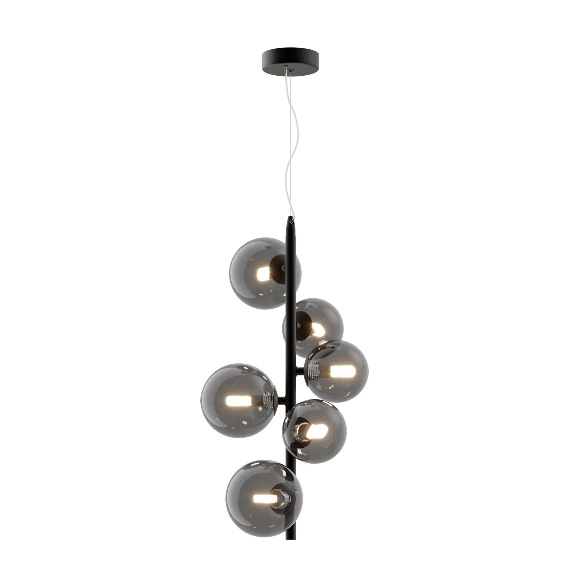 Dallas 6lt Centre Ceiling Light - Various Colours - Image 5