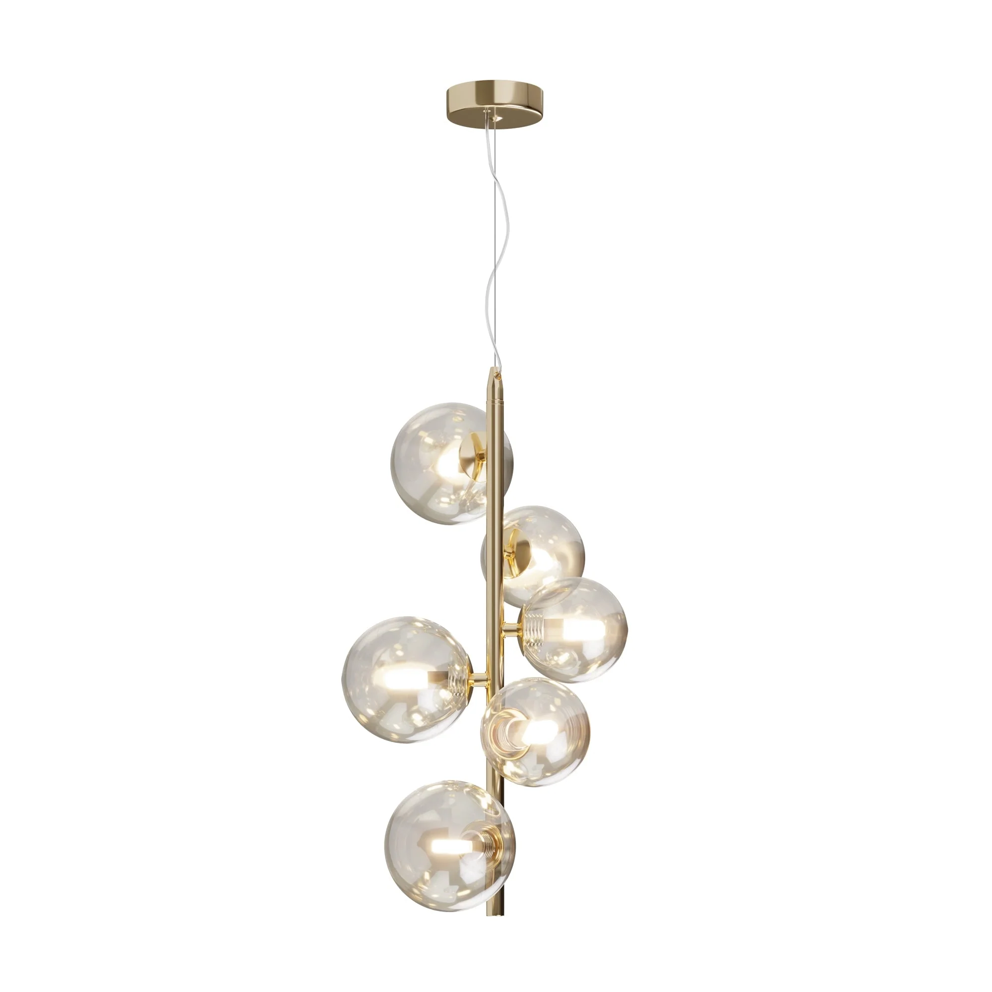 Dallas 6lt Centre Ceiling Light - Various Colours - Image 8