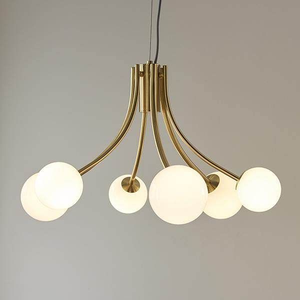 Dandelion 6Lt Centre Ceiling Light - Gold