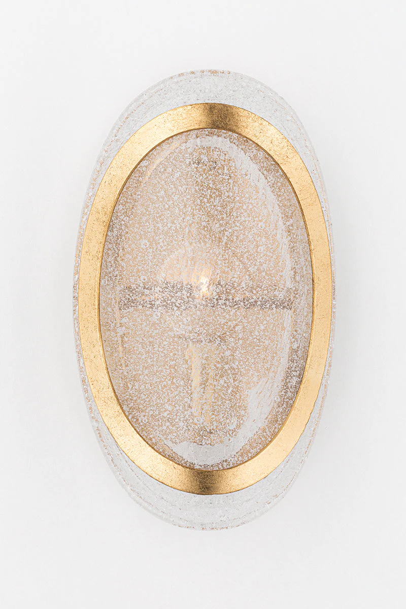 Danes 1Lt Wall Sconce - Gold Leaf - Image 2