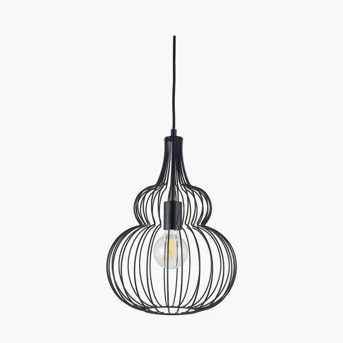 Dania Metal Wire Pendant - Various Colours & Styles - Image 7