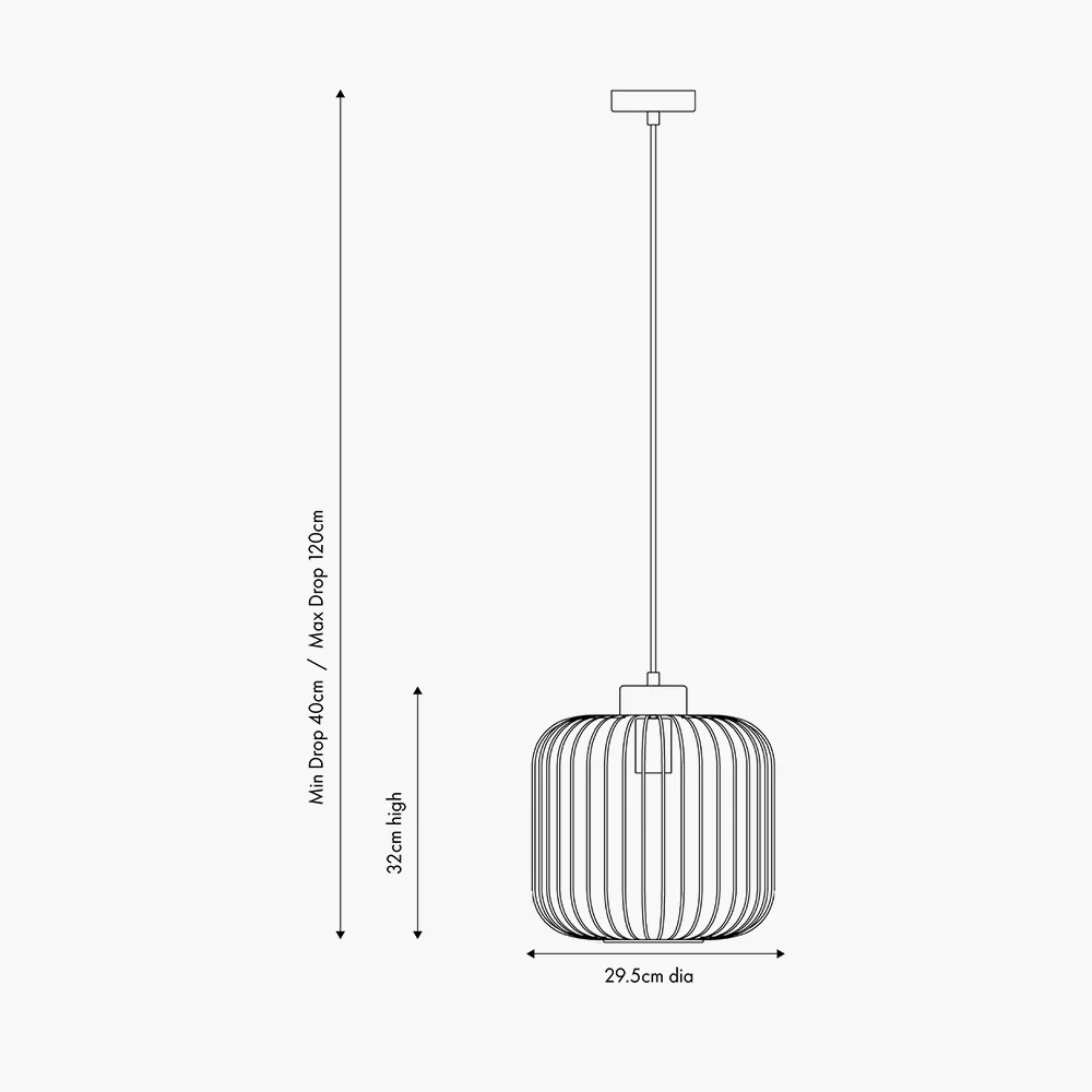 Dania Silver Metal Wire Pendant - Image 3